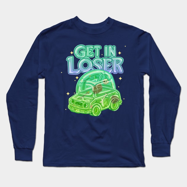 Get In loser Gelatinous Cube Long Sleeve T-Shirt by GiveMeThatPencil